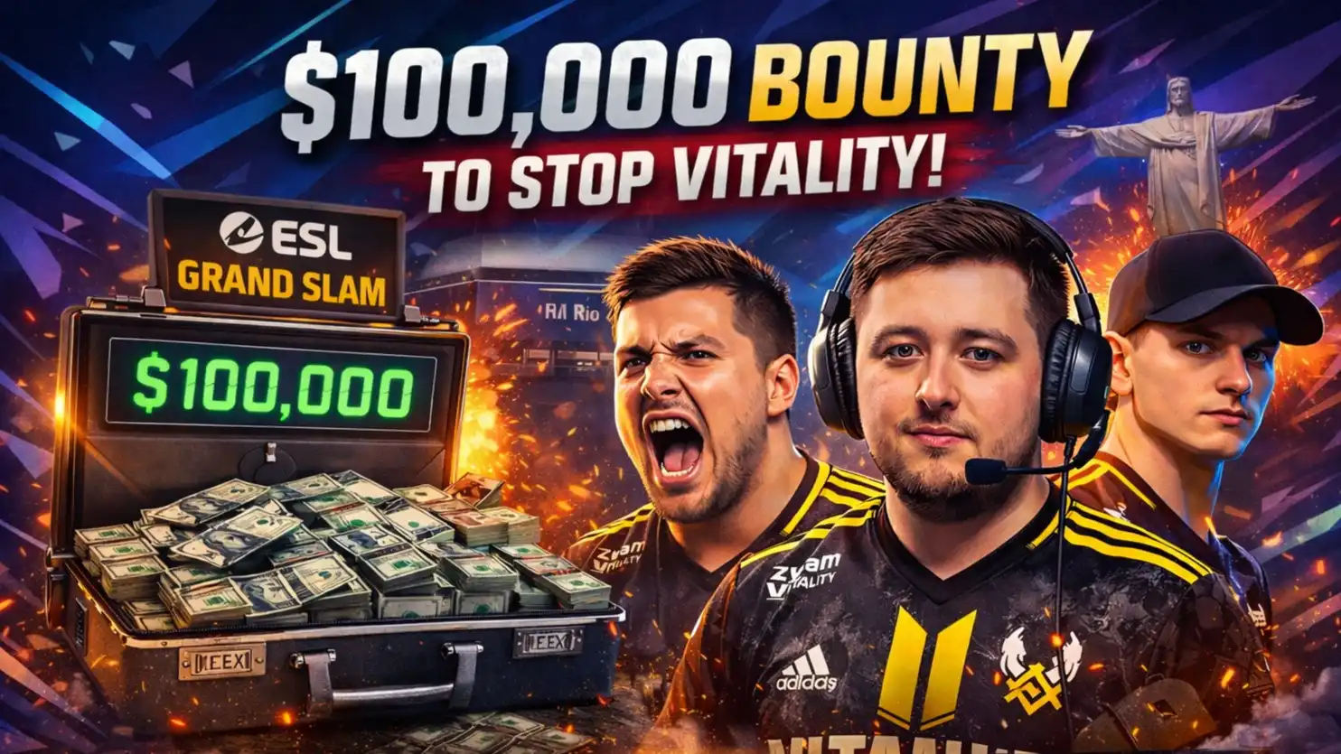 ESL Offers $100,000 Bonus to Any Team That Stops Vitality’s ESL Grand Slam Run